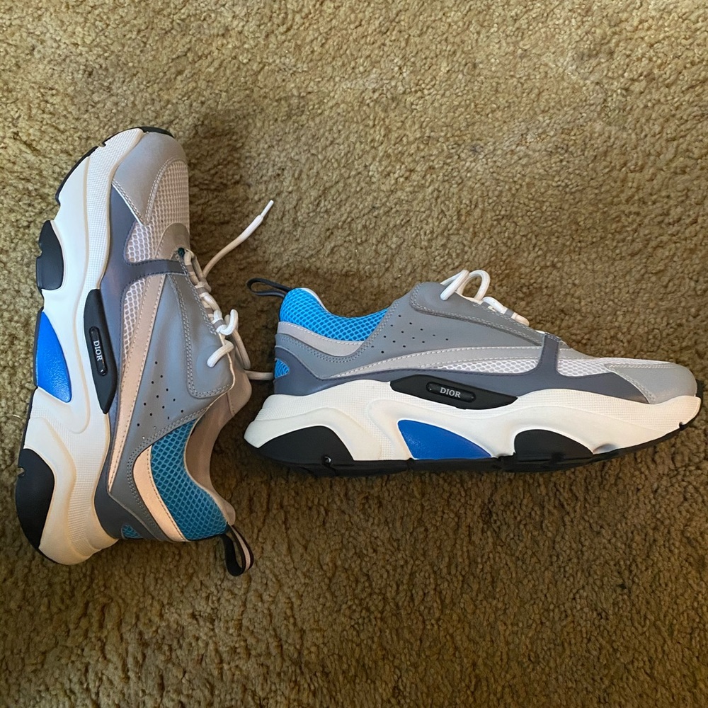 Christian Dior reflection blue and white and silver